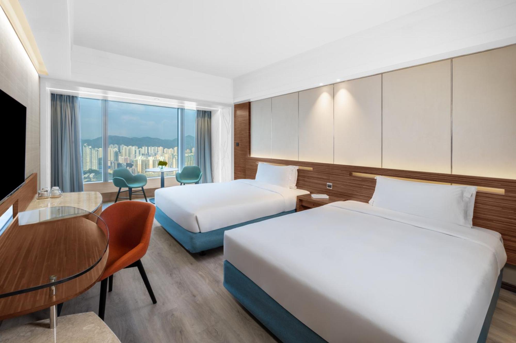 Nina Hotel Tsuen Wan West Hongkong Eksteriør billede Deluxe Room