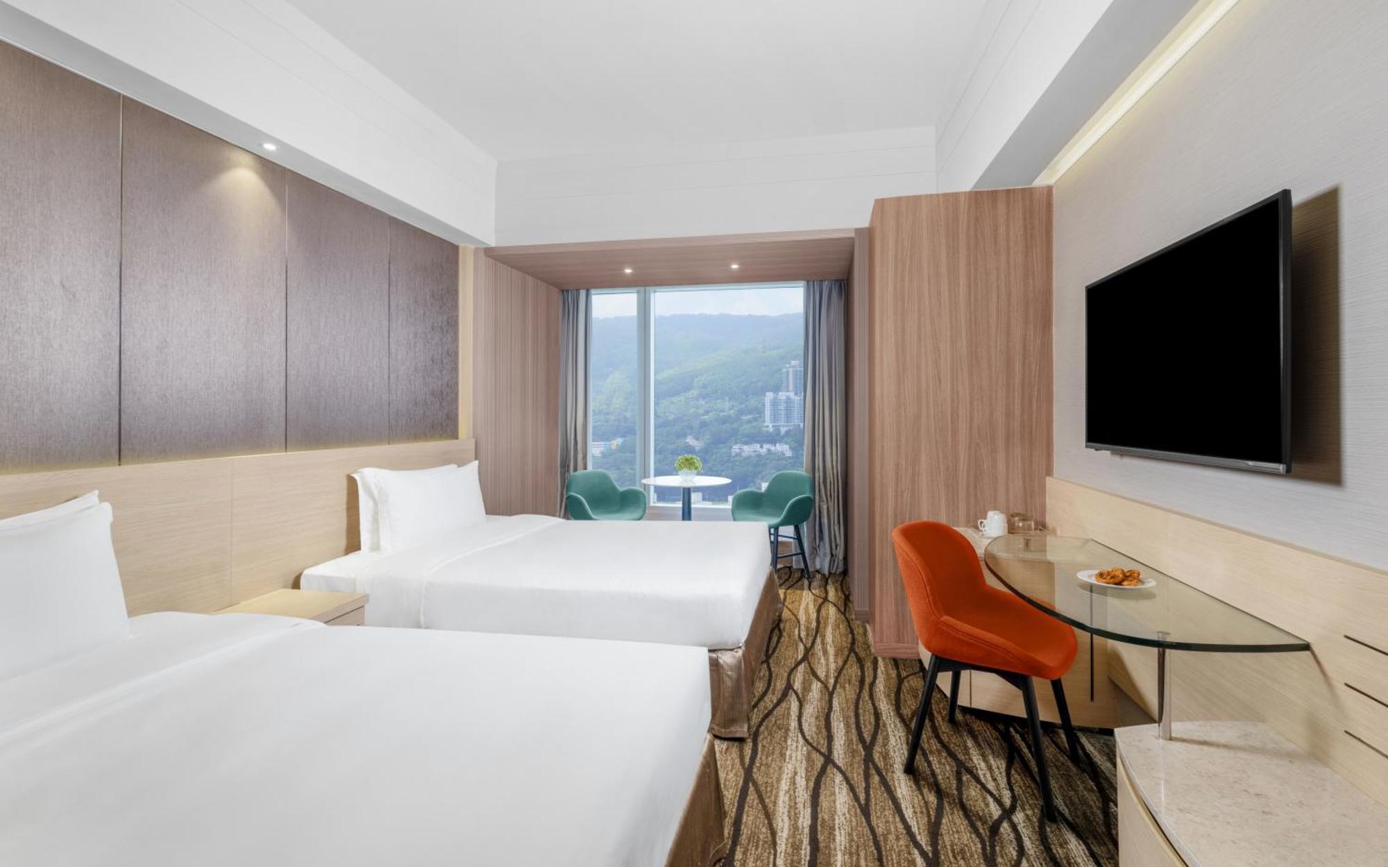 Nina Hotel Tsuen Wan West Hongkong Eksteriør billede Deluxe Room