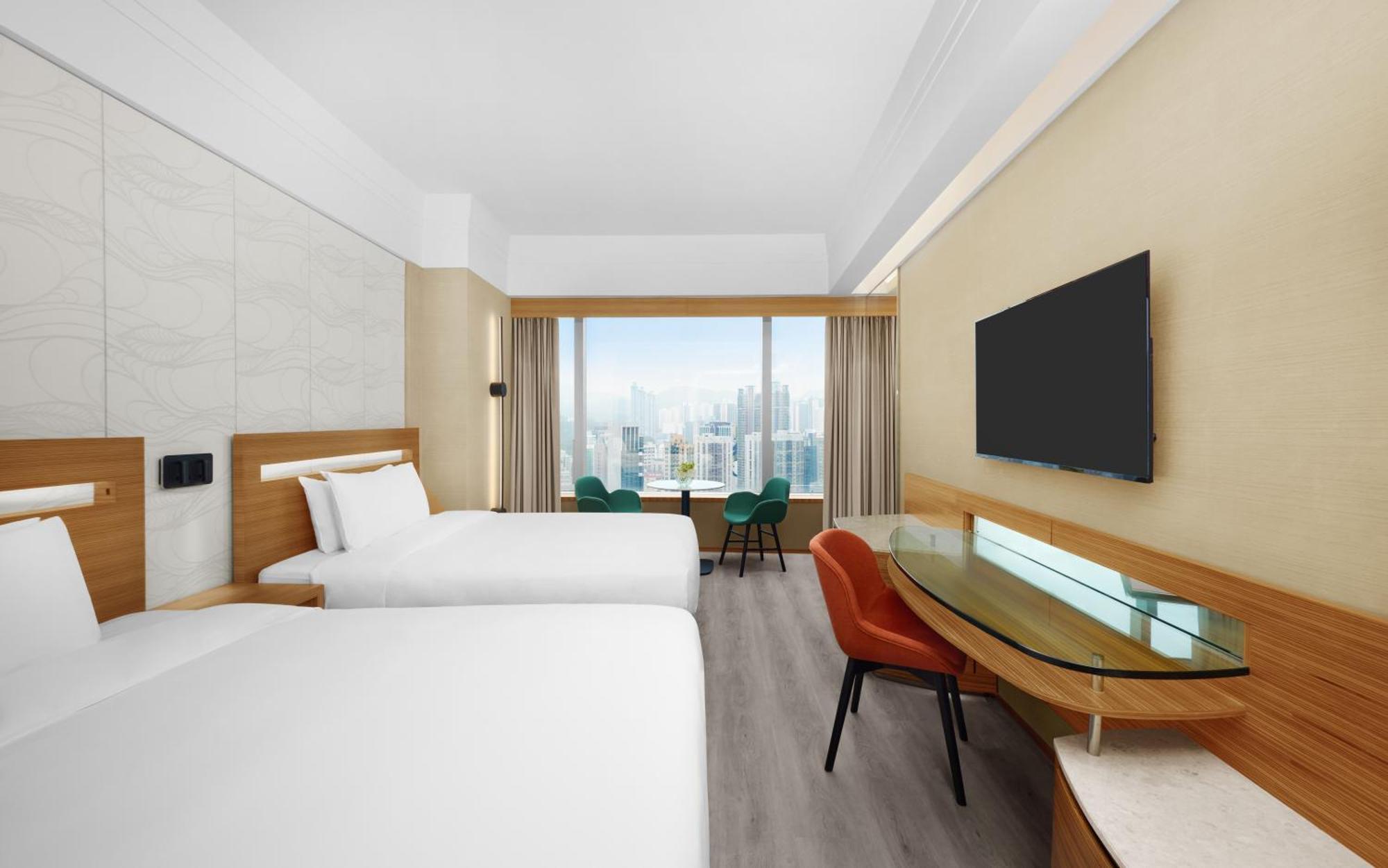 Nina Hotel Tsuen Wan West Hongkong Eksteriør billede Deluxe Room
