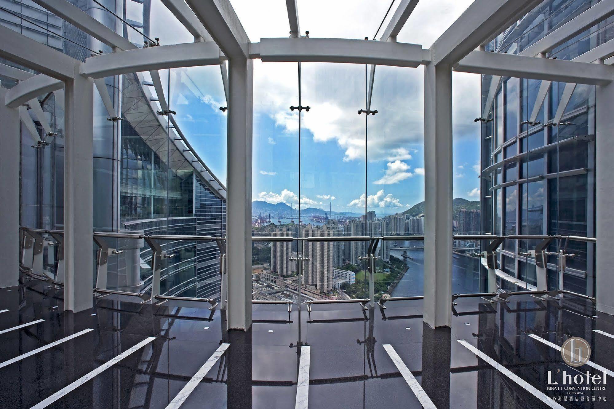Nina Hotel Tsuen Wan West Hongkong Eksteriør billede Sky100